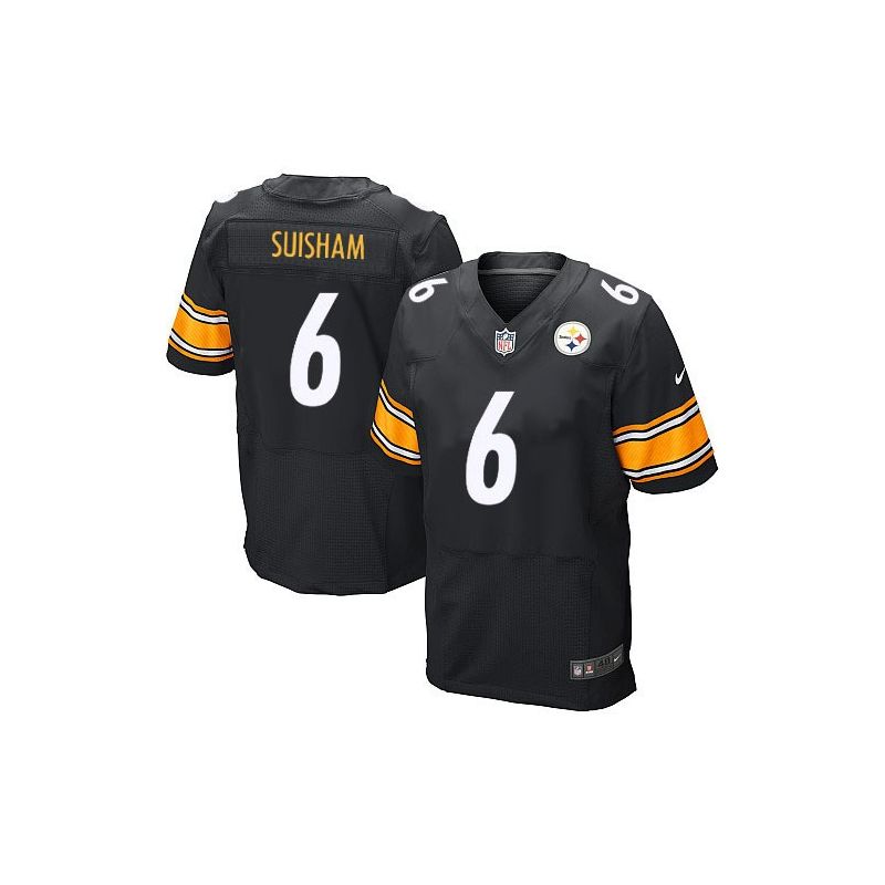 Cheap Shaun Suisham Steelers Jersey From China Black Elite #6