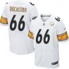 Cheap David DeCastro Steelers Jersey From China White Elite #66