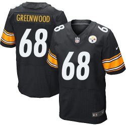 Cheap LC Greenwood Steelers Jersey From China Black Elite #68