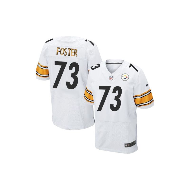 Cheap Ramon Foster Steelers Jersey From China White Elite #73