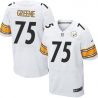 Cheap Joe Greene Steelers Jersey From China White Elite #75