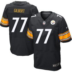 Cheap Marcus Gilbert Steelers Jersey From China Black Elite #77
