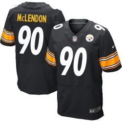 Cheap Steve McLendon Steelers Jersey From China Black Elite #90