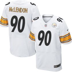 Cheap Steve McLendon Steelers Jersey From China White Elite #90