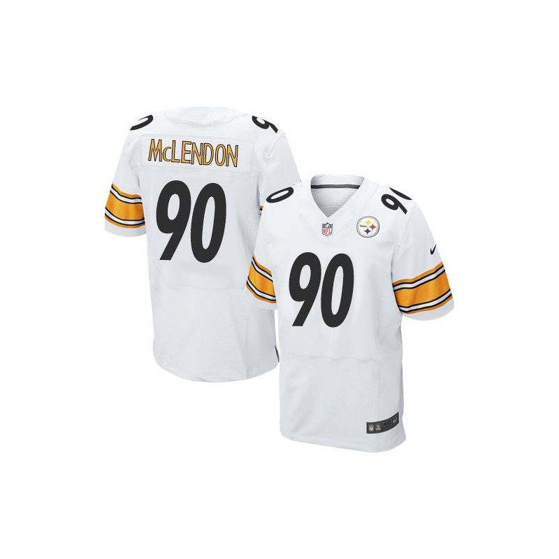 Cheap Steve McLendon Steelers Jersey From China White Elite #90