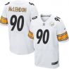 Cheap Steve McLendon Steelers Jersey From China White Elite #90
