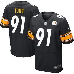Cheap Stephon Tuitt Steelers Jersey From China Black Elite #91