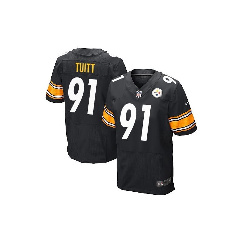 Cheap Stephon Tuitt Steelers Jersey From China Black Elite #91