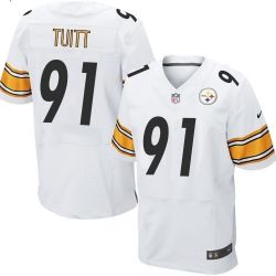 Cheap Stephon Tuitt Steelers Jersey From China White Elite #91