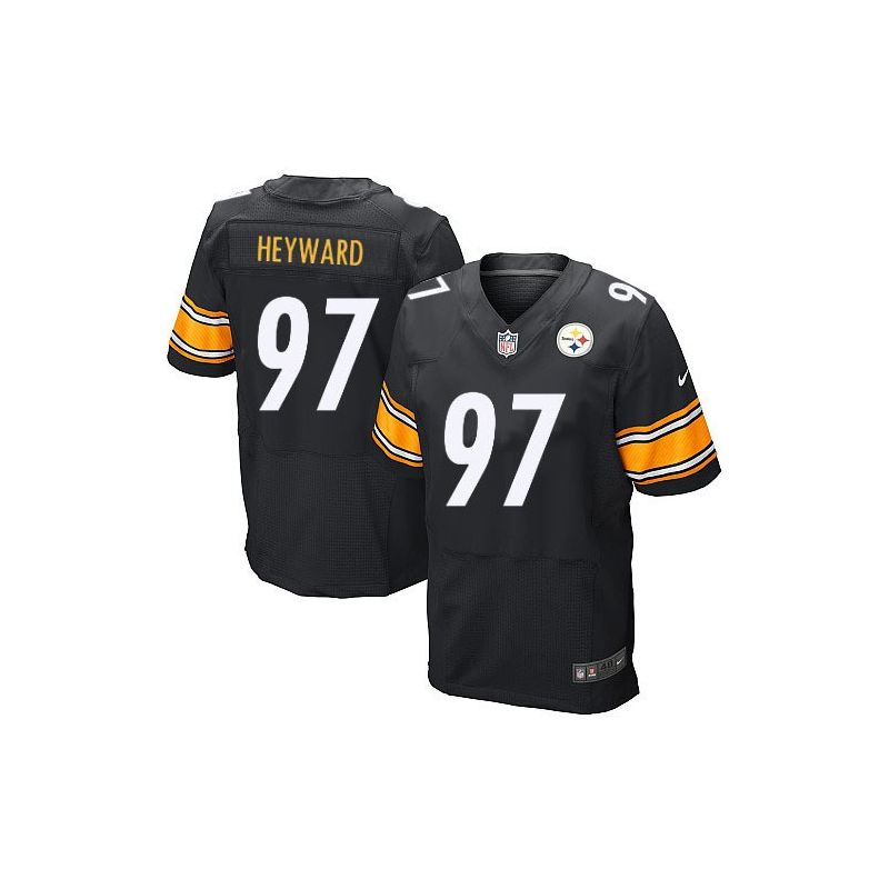 Cheap Cameron Heyward Steelers Jersey From China Black Elite #97