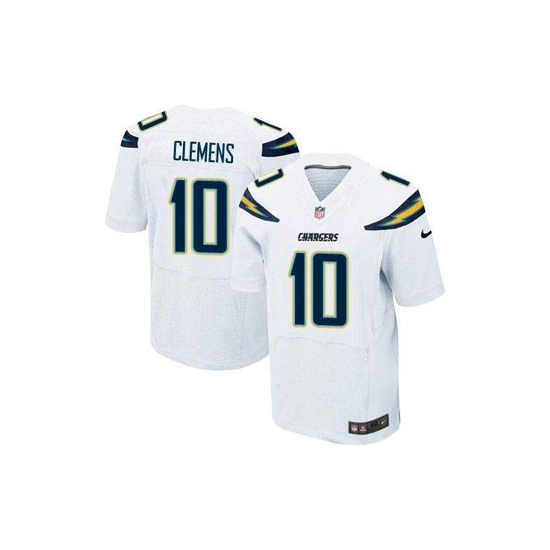 Cheap San Kellen Clemens Chargers Jersey From China White Elite #10