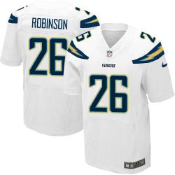Cheap San Patrick Robinson Chargers Jersey From China White Elite #26