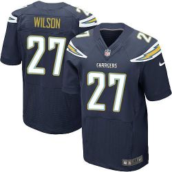 Cheap San Jimmy Wilson Chargers Jersey From China Navy Elite #27