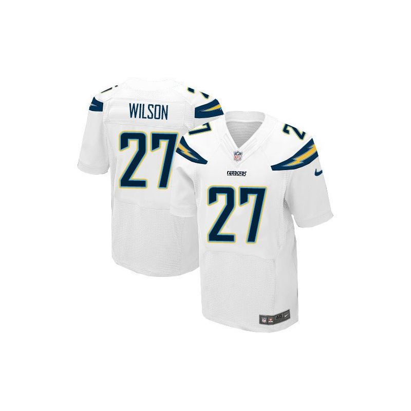 Cheap San Jimmy Wilson Chargers Jersey From China White Elite #27