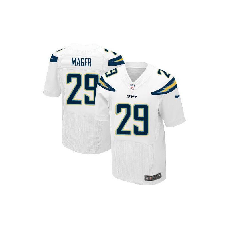 Cheap San Craig Mager Chargers Jersey From China White Elite #29