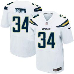 Cheap San Donald Brown Chargers Jersey From China White Elite #34