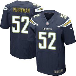 Cheap San Denzel Perryman Chargers Jersey From China Navy Elite #52