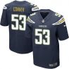Cheap San Kavell Conner Chargers Jersey From China Navy Elite #53