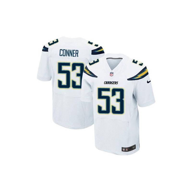 Cheap San Kavell Conner Chargers Jersey From China White Elite #53