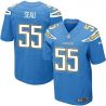 Cheap San Junior Seau Chargers Jersey From China Light Blue Elite #55