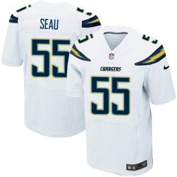 Cheap San Junior Seau Chargers Jersey From China White Elite #55