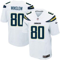 Cheap San Kellen Winslow Chargers Jersey From China White Elite #80
