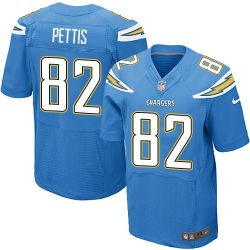 Cheap San Austin Pettis Chargers Jersey From China Light Blue Elite #82