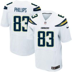Cheap San John Phillips Chargers Jersey From China White Elite #83