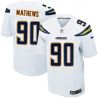 Cheap San Ryan Mathews Chargers Jersey From China White Elite #90