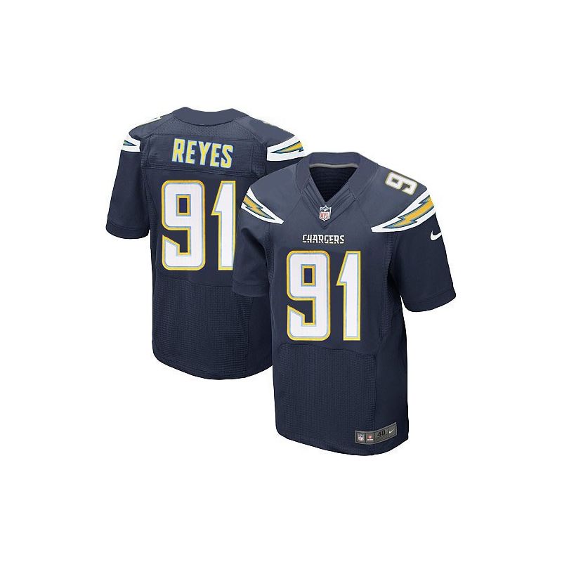 Cheap San Kendall Reyes Chargers Jersey From China Navy Elite #91