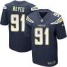 Cheap San Kendall Reyes Chargers Jersey From China Navy Elite #91