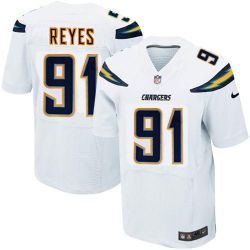 Cheap San Kendall Reyes Chargers Jersey From China White Elite #91
