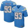Cheap San Darius Philon Chargers Jersey From China Light Blue Elite #93