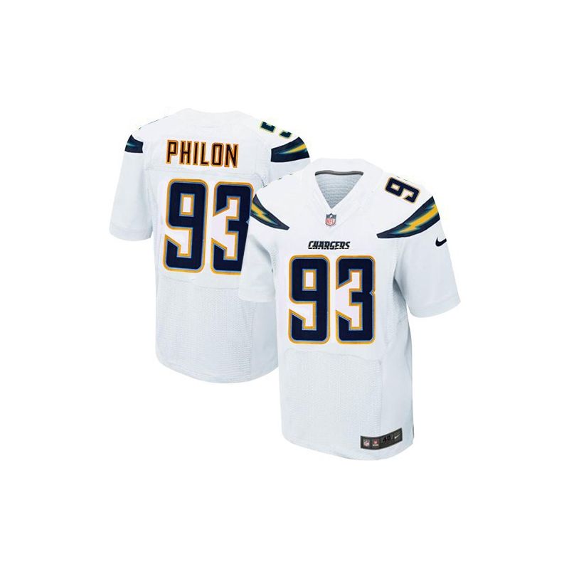Cheap San Darius Philon Chargers Jersey From China White Elite #93