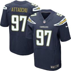 Cheap San Jeremiah Attaochu Chargers Jersey From China Navy Elite #97