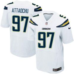 Cheap San Jeremiah Attaochu Chargers Jersey From China White Elite #97