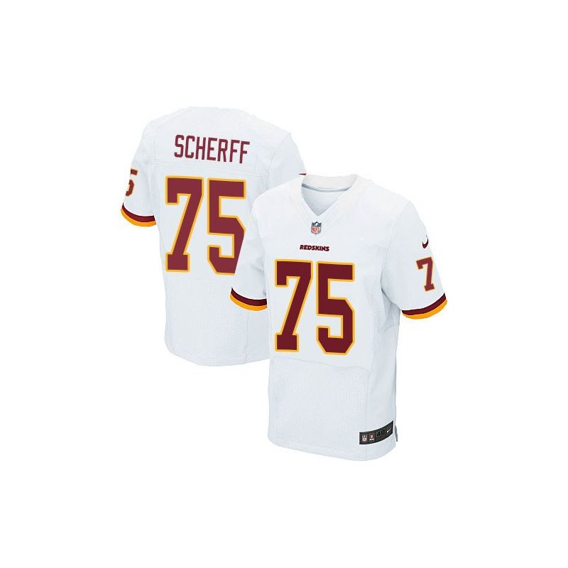 Cheap Brandon Scherff Redskins Jersey From China White Elite #75