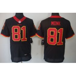 Cheap Art Monk Redskins Jersey From China Black Elite #81