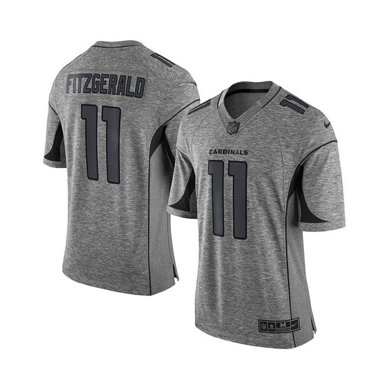 Cheap Larry Fitzgerald Cardinals Jersey From China Gridiron Gray #11
