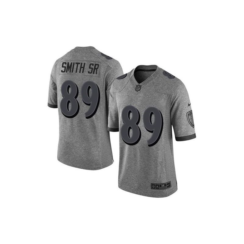 Cheap Steve Smith SR Ravens Jersey From China Gridiron Gray #89