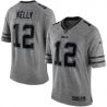 Cheap Jim Kelly Bills Jersey From China Gridiron Gray #12