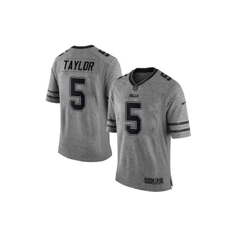 Cheap Tyrod Taylor Bills Jersey From China Gridiron Gray #5
