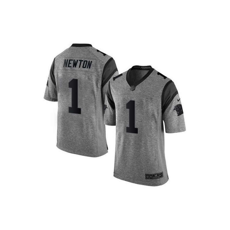 Cheap Cam Newton Panthers Jersey From China Gridiron Gray #1