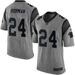 Cheap Josh Norman Panthers Jersey From China Gridiron Gray #24