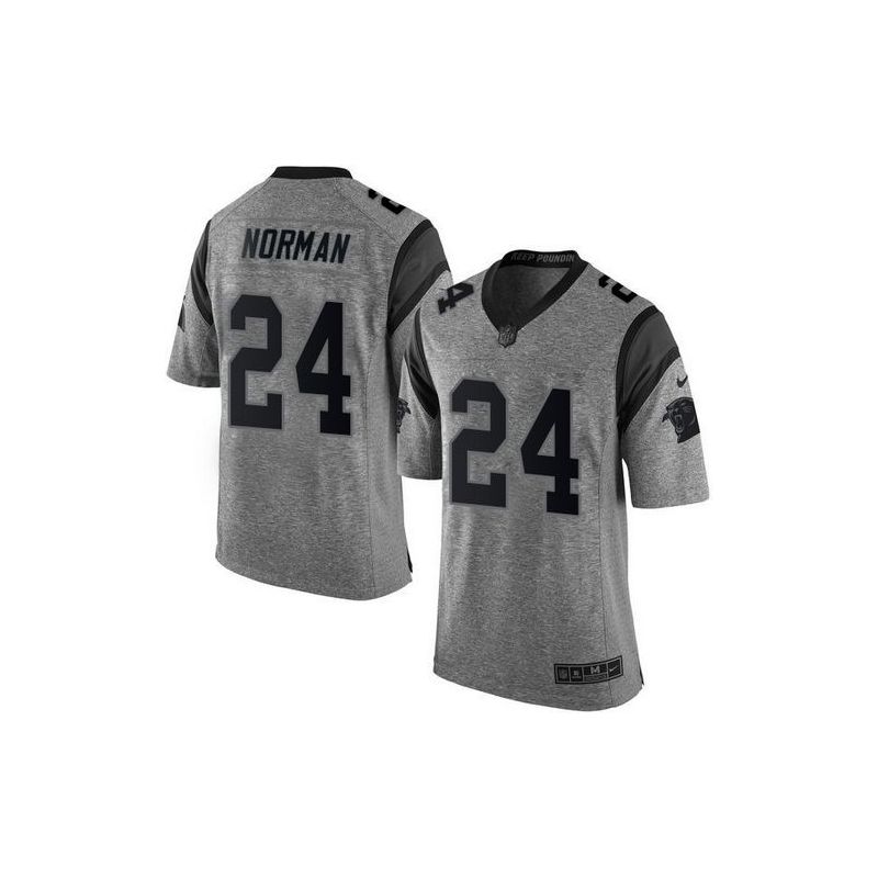 Cheap Josh Norman Panthers Jersey From China Gridiron Gray #24