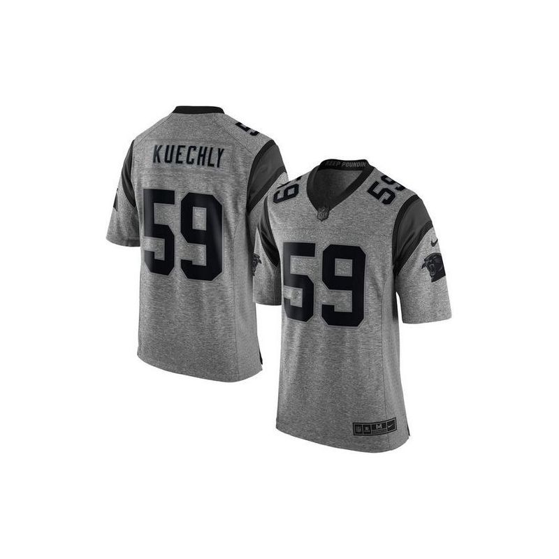 Cheap Luke Kuechly Panthers Jersey From China Gridiron Gray #59