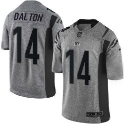 Cheap Andy Dalton Bengals Jersey From China Gridiron Gray #14