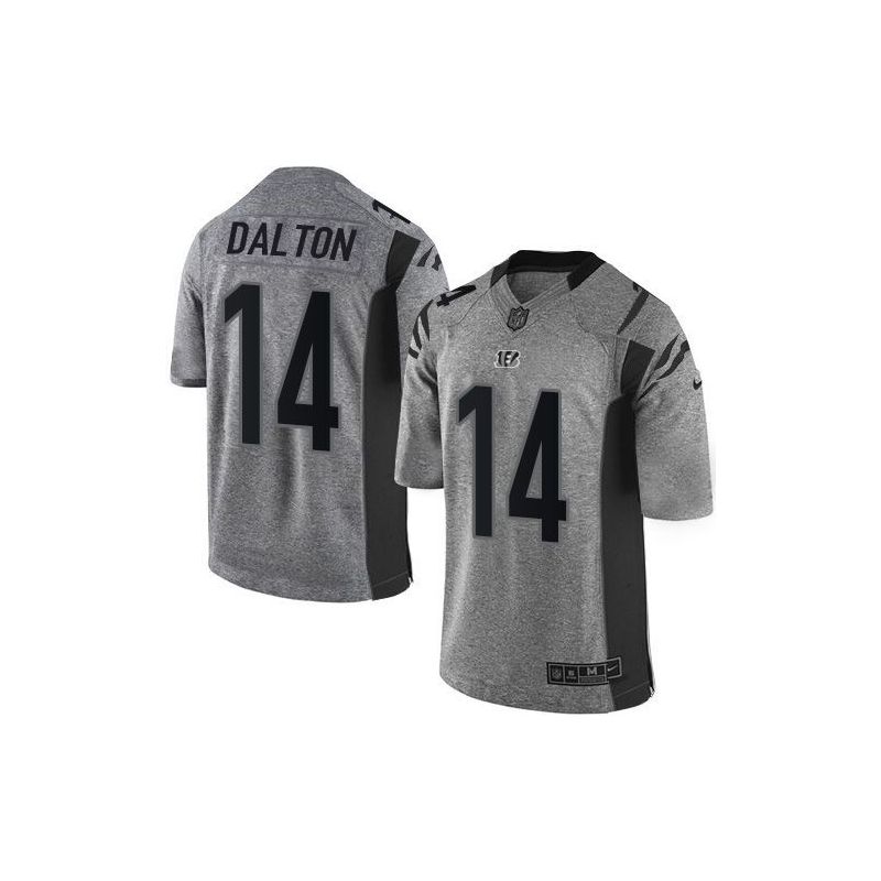 Cheap Andy Dalton Bengals Jersey From China Gridiron Gray #14