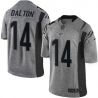 Cheap Andy Dalton Bengals Jersey From China Gridiron Gray #14