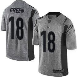 Cheap AJ Green Bengals Jersey From China Gridiron Gray #18